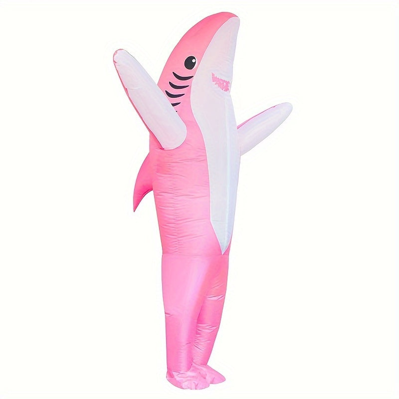 BowLift | Unisex Inflatable Shark Halloween Costume | Funny Full Body