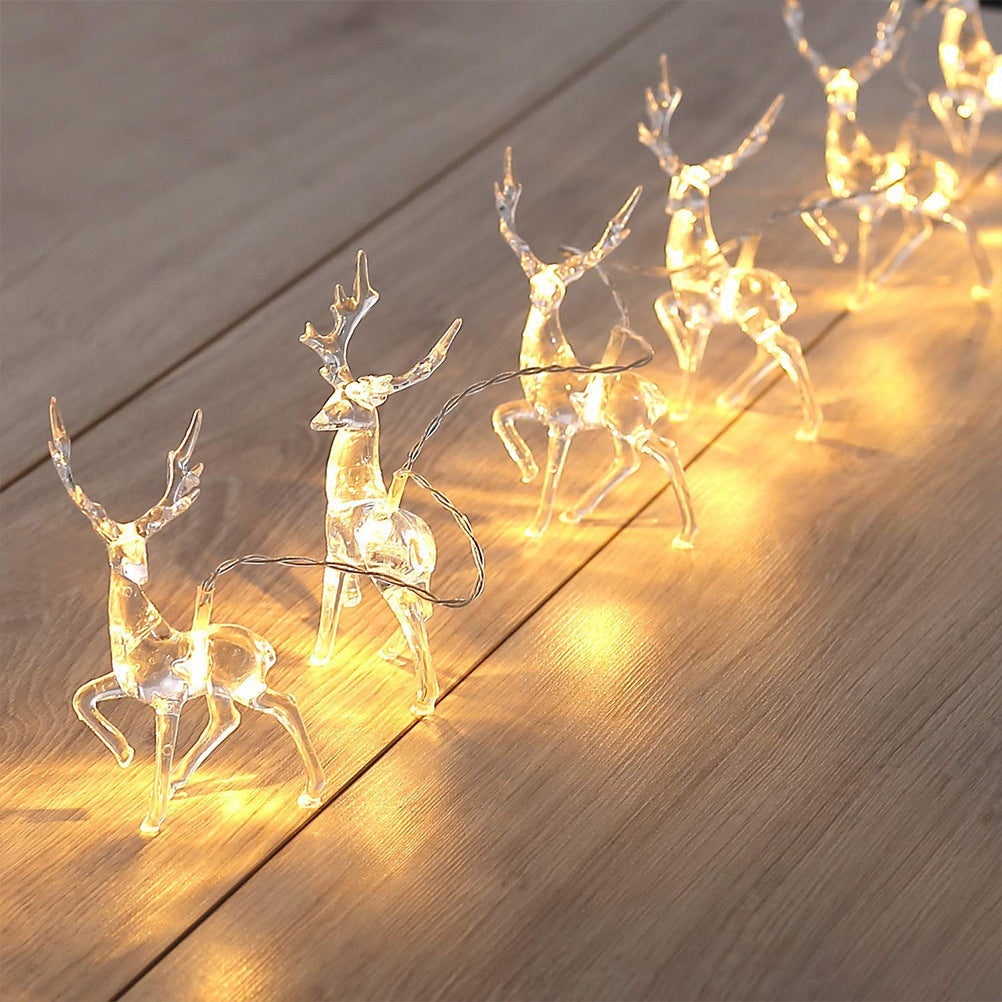 Glowing Reindeer - 1.5M LED Christmas Lights for Reindeer Bowlift