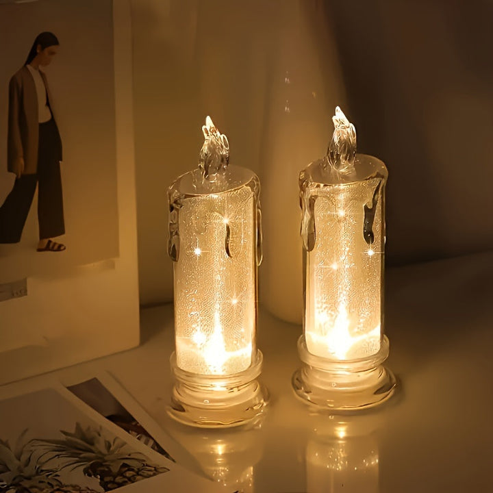 Romantic LED Candle Set – Atmospheric Lighting for Indoor Bowlift