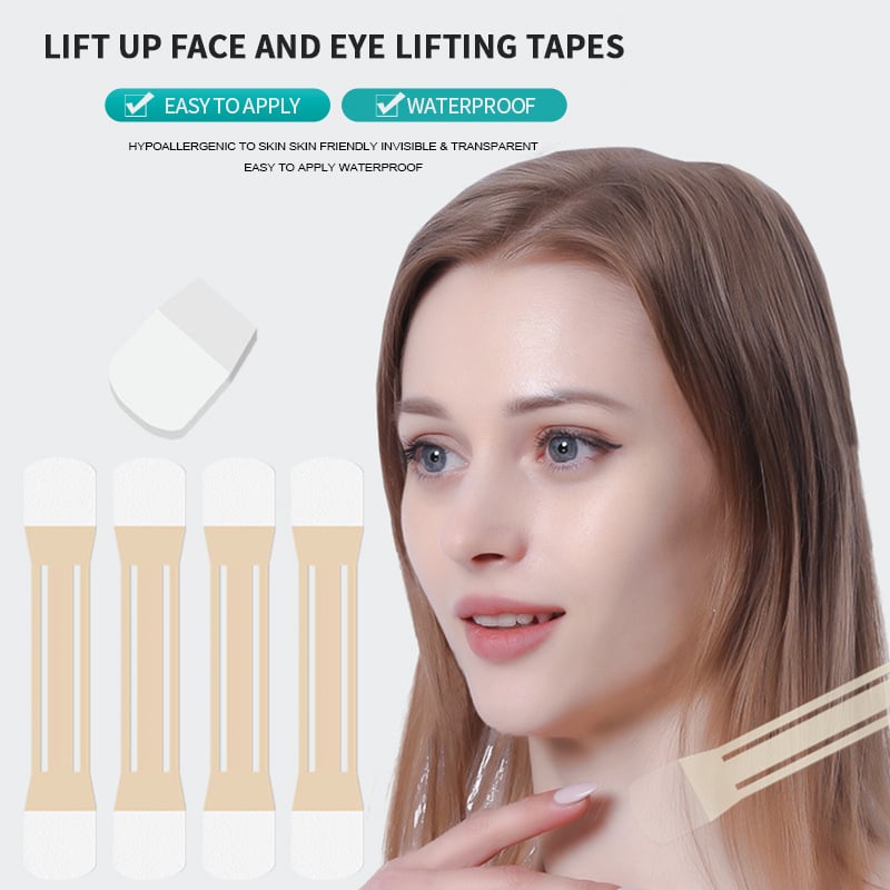 BowLift | Neck Lifting Tape | Instant Firming & Sculpting Effect | Invisible & Skin-Safe Adhesive