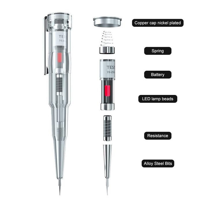 ProVolt Voltage Detector Set – Waterproof & LED Indicator (2 Pieces) | Bowlift