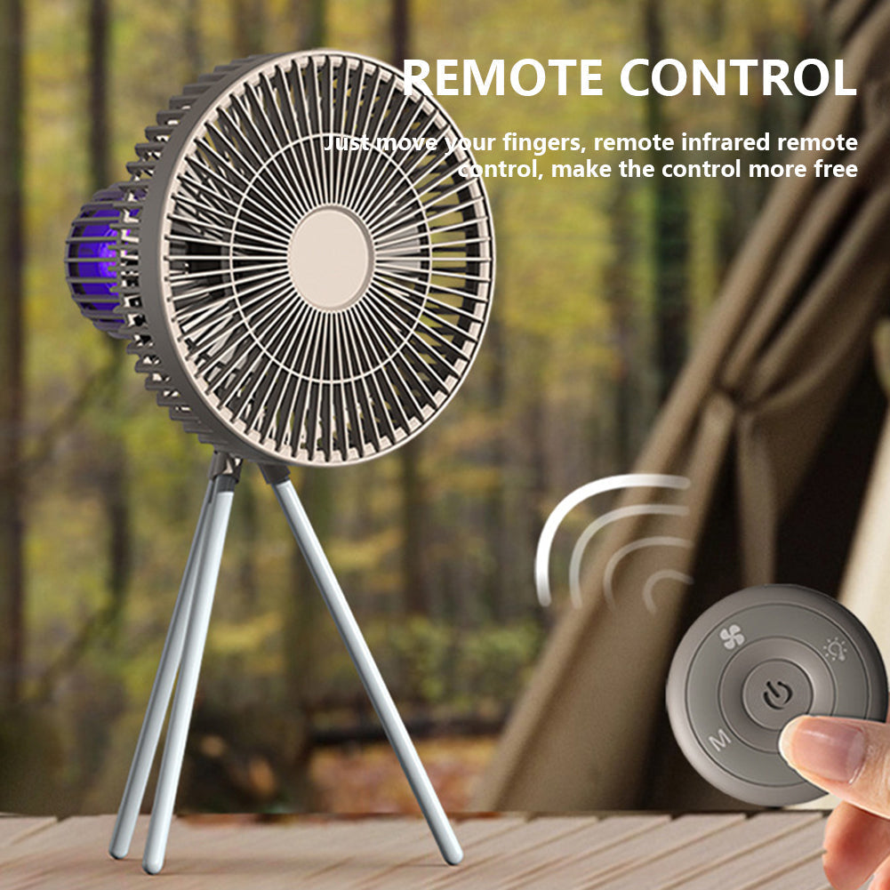 BowLift | Portable Outdoor Mood Light Rechargeable Fan