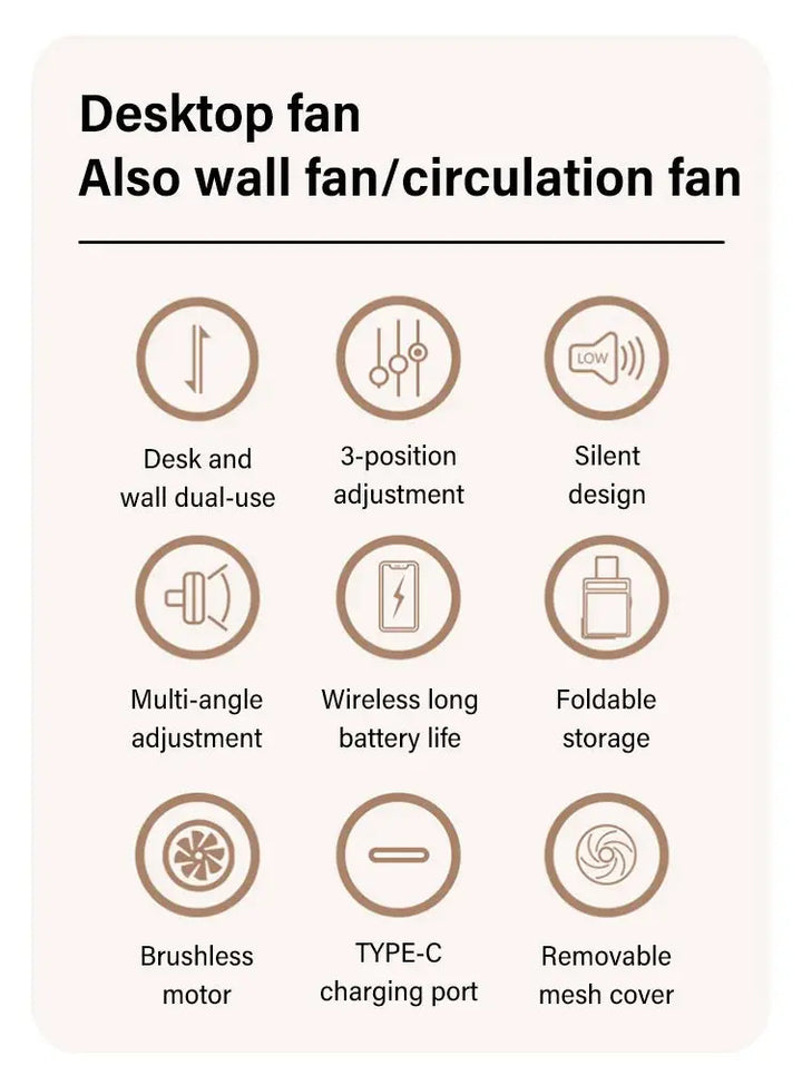 Household Dual-use Kitchen Fan | Bowlift