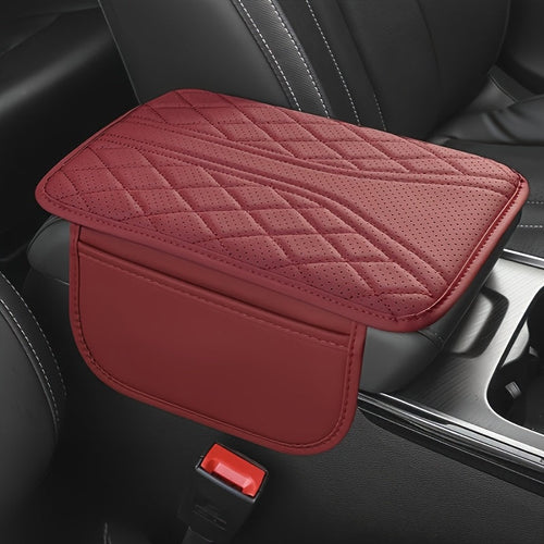 Car Armrest Organizer PU Leather with Pocket | Bowlift