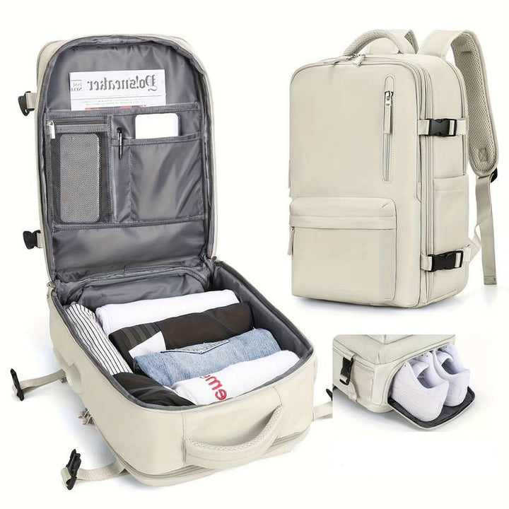 Backpack with Shoe Compartment and Multiple Pockets – Comfortable & Water-Repellent | Bowlift