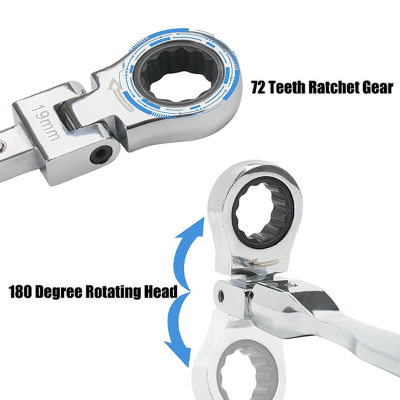BowLift | 20-piece ratchet wrench with box