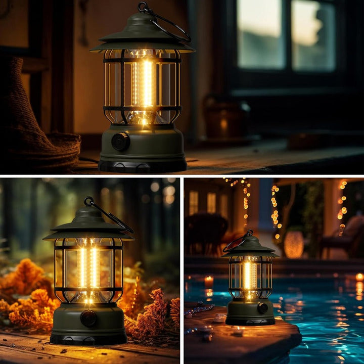 BowLift | Rechargeable Retro LED Camping Lantern