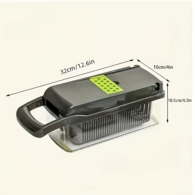 Multifunctional Vegetable Cutter 16-in-1 with Catch Container | Bowlift