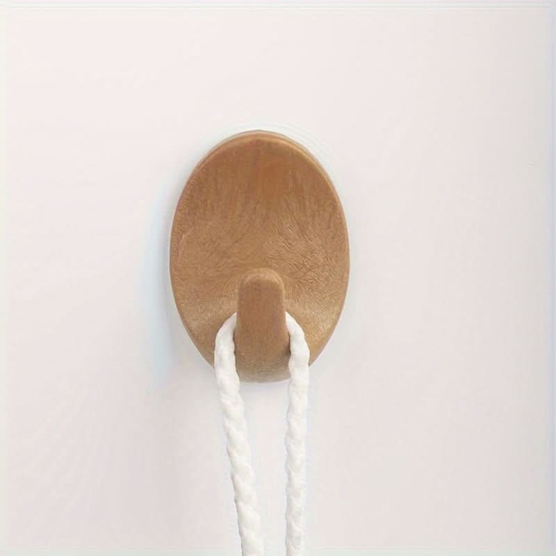 BowLift | Self-Adhesive Wood-Look Wall Hooks Durable