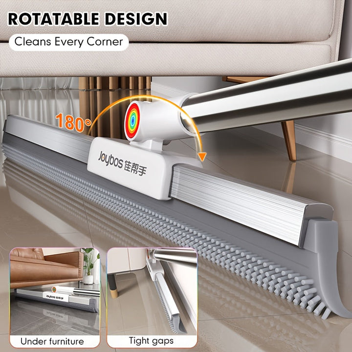 Floor wiper with rubber lip & TPE bristles | Bowlift
