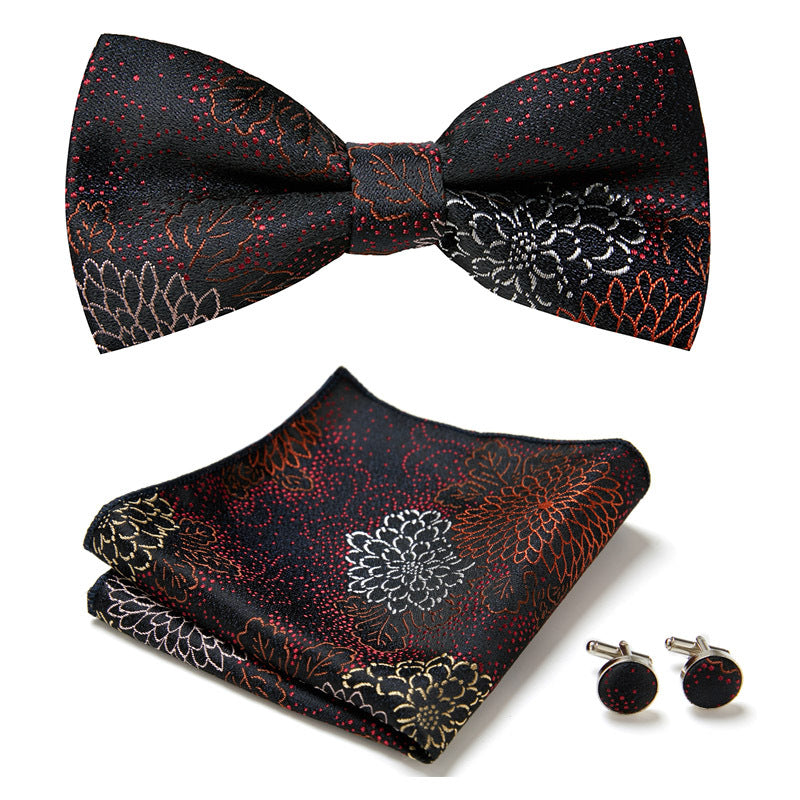 Three-piece set with stylish bow ties Bowlift
