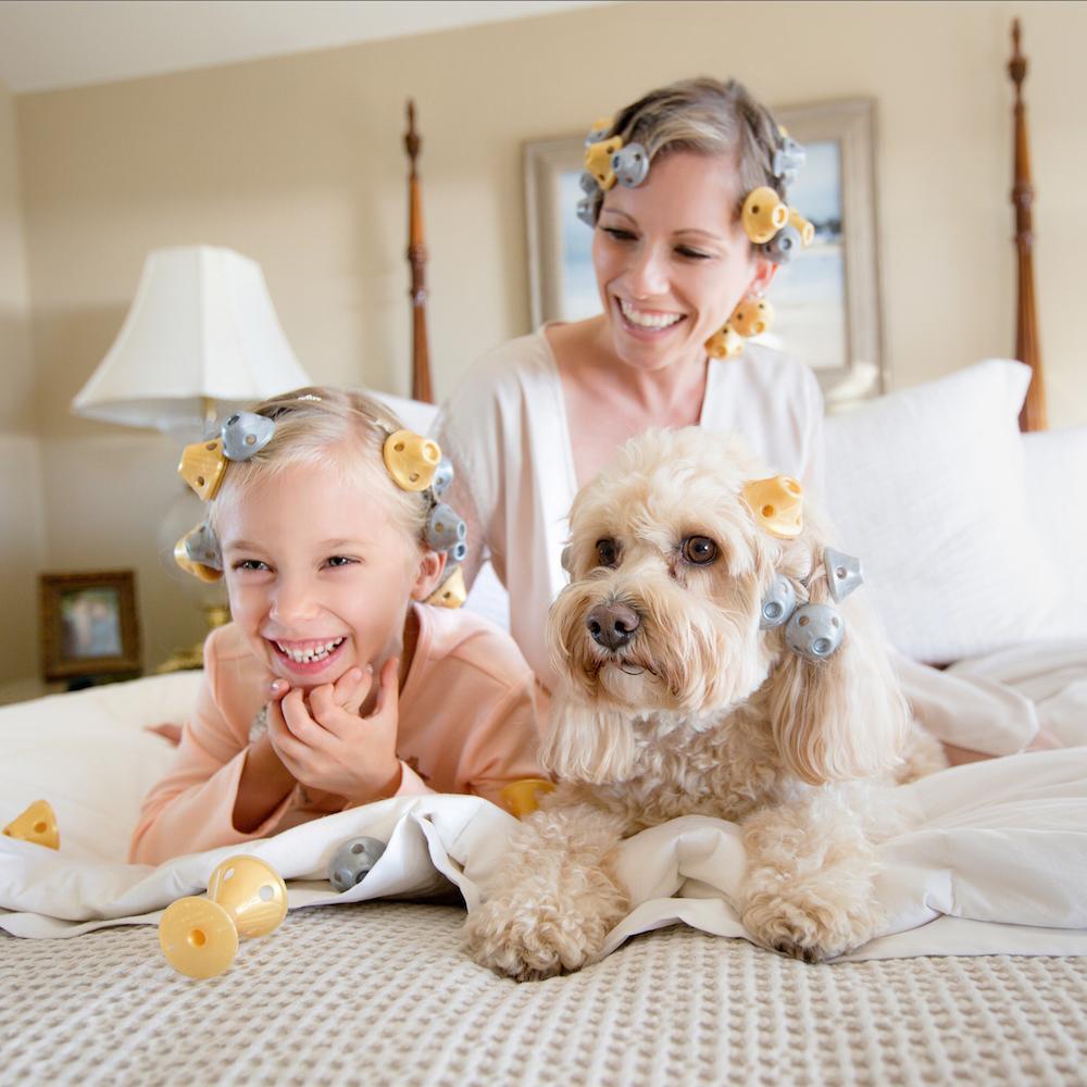 BowLift | Heat-free silicone hair straightener