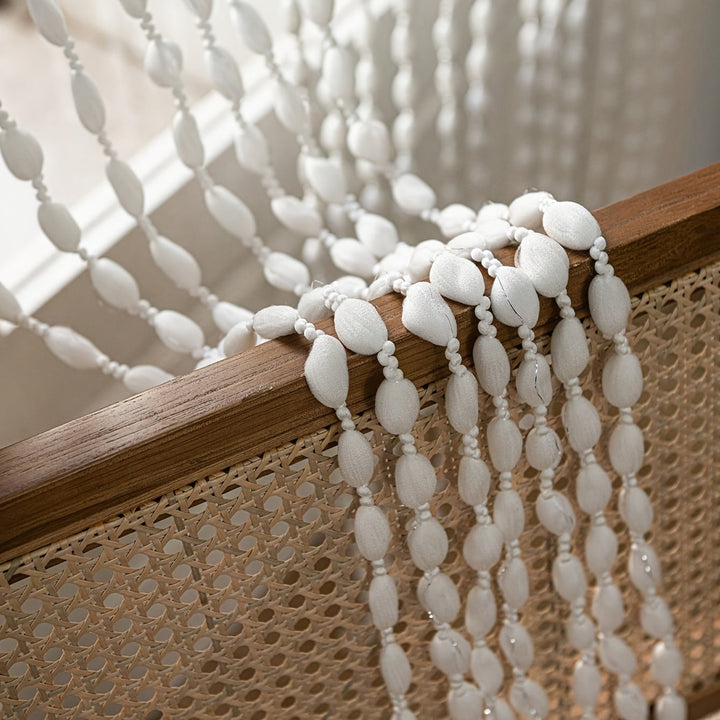 BohoDream Bed Canopy with Beads for Bedroom or Play Corner | Bowlift