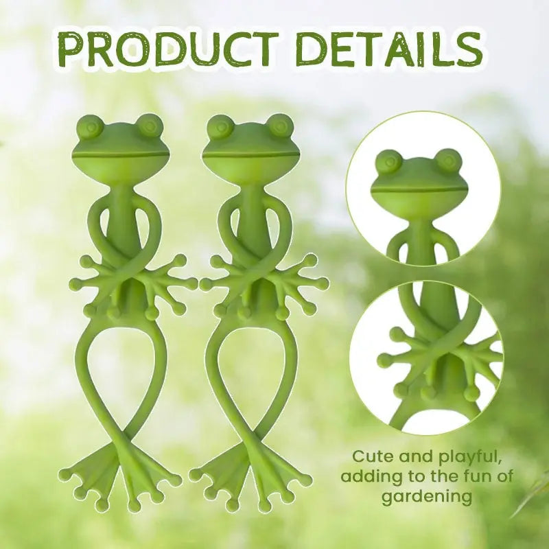 BowLift | 2-piece set plant holders in frog shape – for small pots & succulents!