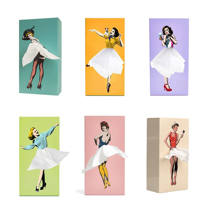 BowLift | Flying Skirt Tissuebox