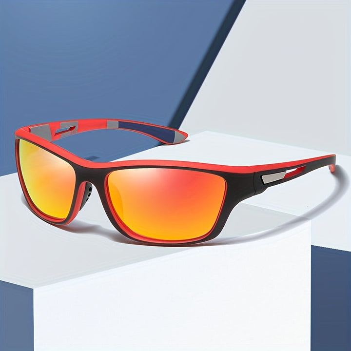 Sport sunglasses for men – Polarized with UV400 protection – VisionX Pro | Bowlift