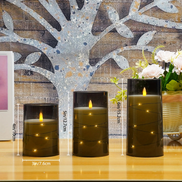 StarGlow LED Candle Set – Enchanting Atmosphere for Home Bowlift