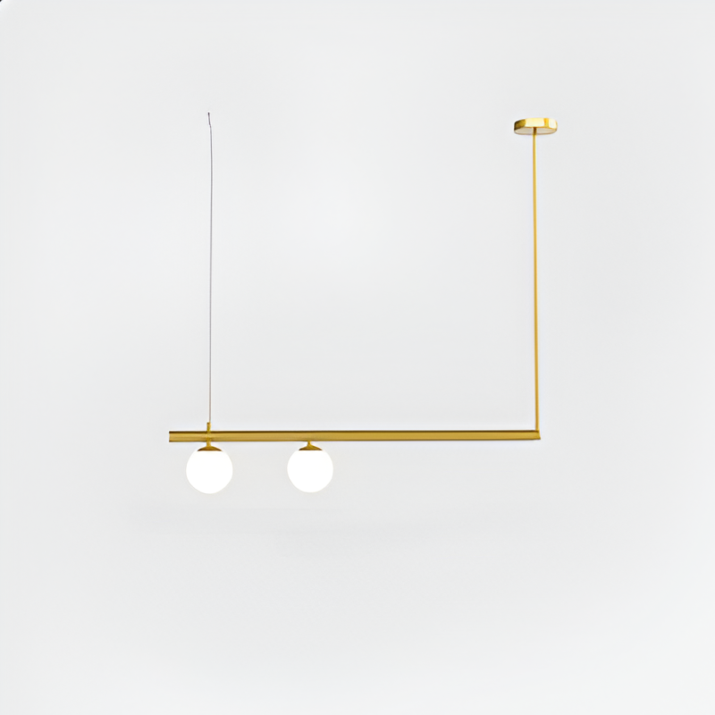 BowLift | Nordic Glass Linear Luxury Pendant Lamp