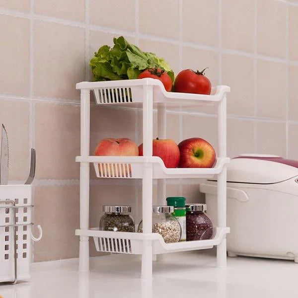 Three Layer Shelf For Counter-Top Bowlift