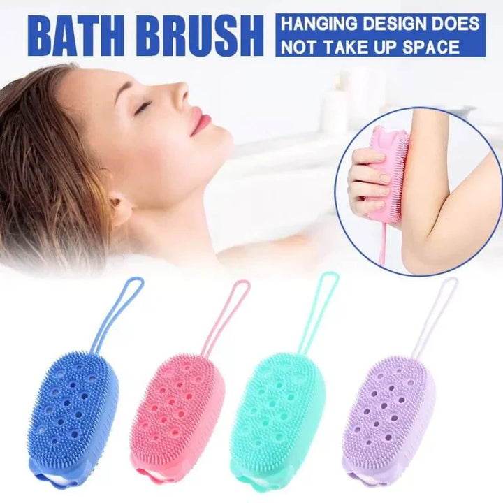 Silicone Bath & Massage Brush Double Sided Bowlift