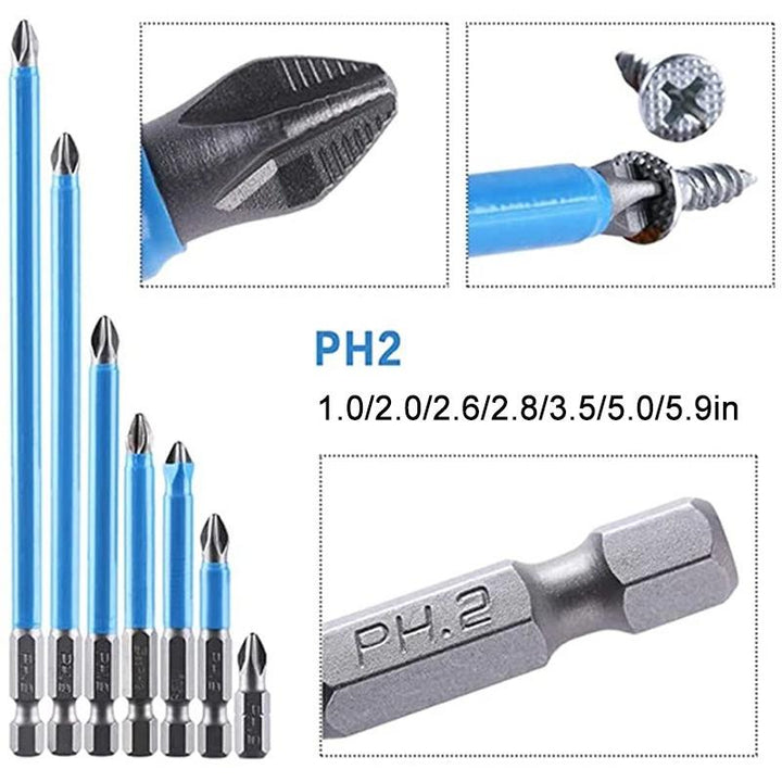 BowLift | Magnetic Anti-Slip Drill Bit (7 PCs)