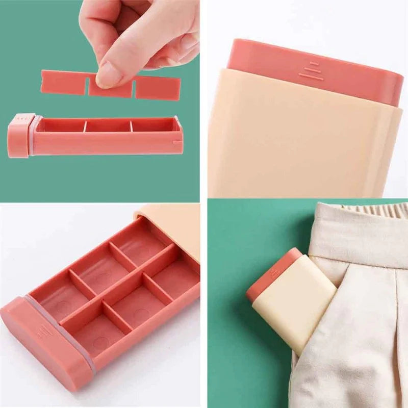 Portable Pill Storage Box Bowlift