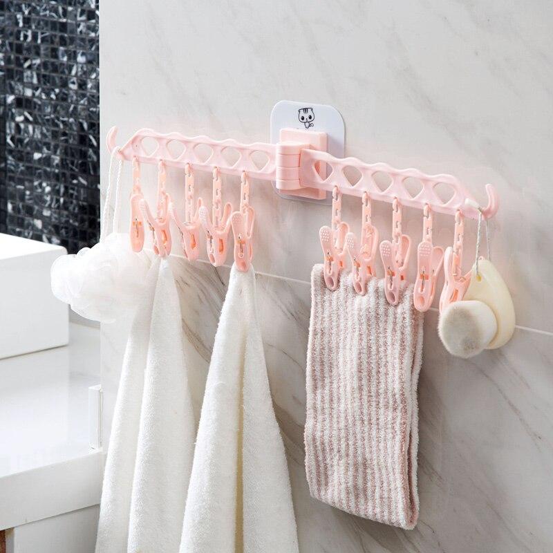Folding Clothes Socks Hanger Bowlift