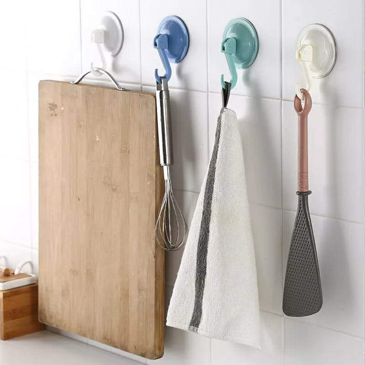 Multi-Purpose Suction Cup Strong Wall Hook 2 pcs Bowlift