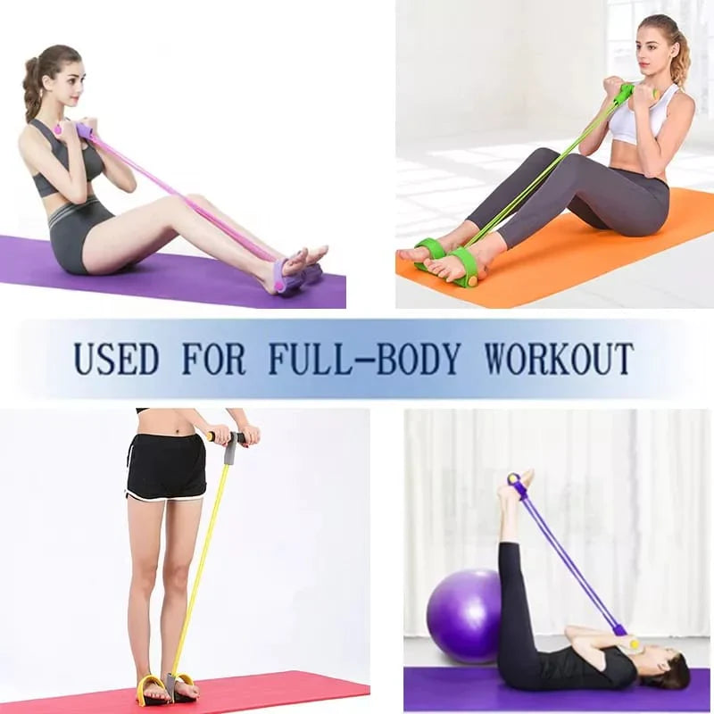 Pull Rope Ab Exerciser Tummy Trimmer Bowlift