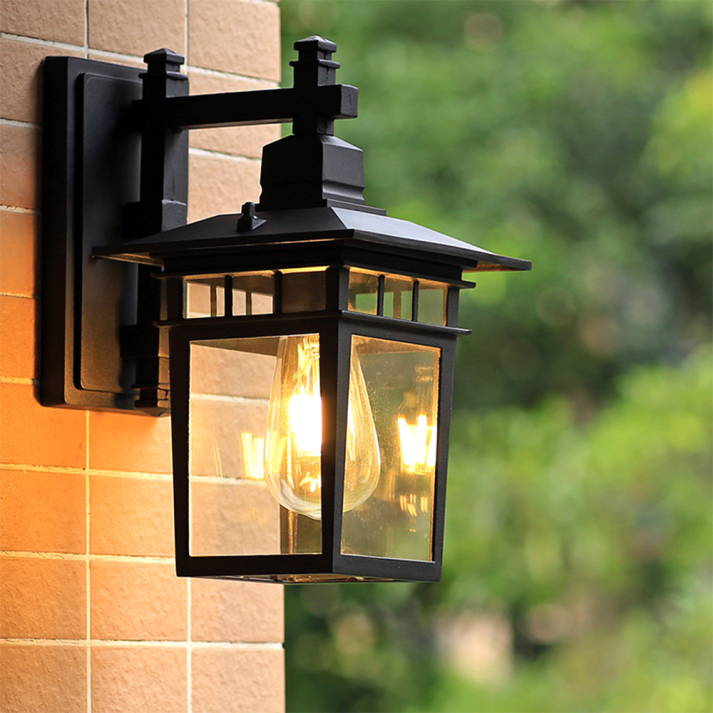 BowLift | Elegant Outdoor Wall Light Alessio Black