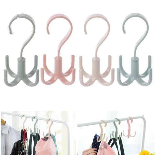 360 Rotating Hook Belt And Tie Hanger Bowlift