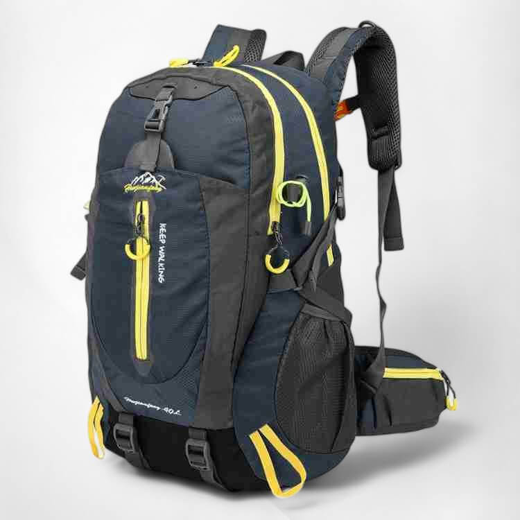BowLift | 40L Waterproof Hiking Backpack with Multiple Compartments for Outdoor Adventures and Travel