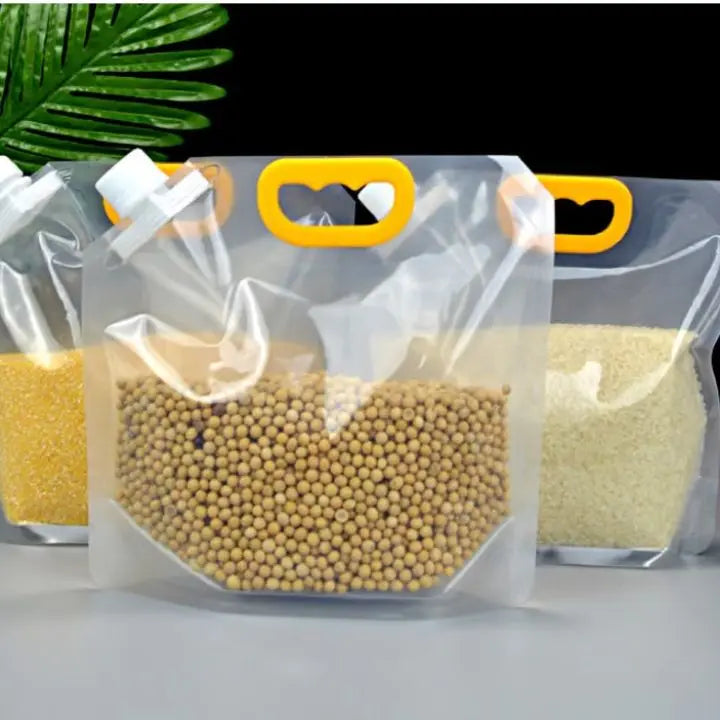 BowLift | 3 pieces | Large storage bags - Leak-proof, standing, and reusable