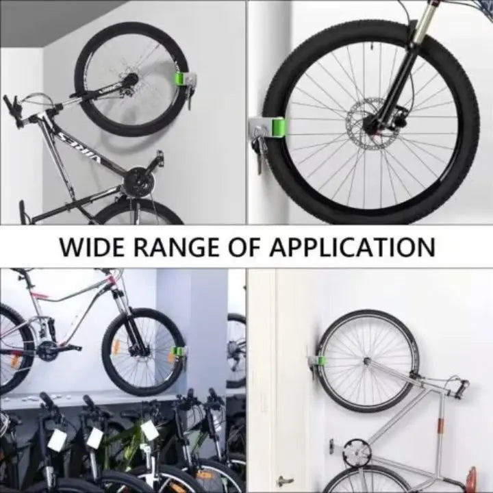 BowLift | 3 Pieces Wall Bike Holder – Space-Saving Storage for All Bikes