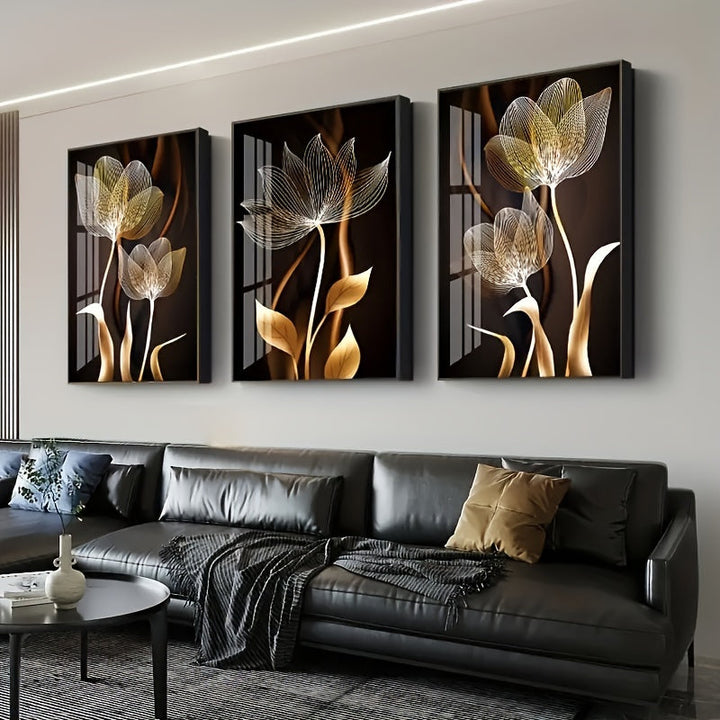BowLift | FloraDream - Luxe Canvas Flower Wall Hanging