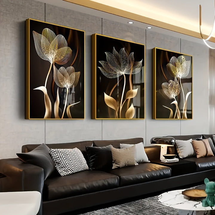 BowLift | FloraDream - Luxe Canvas Flower Wall Hanging