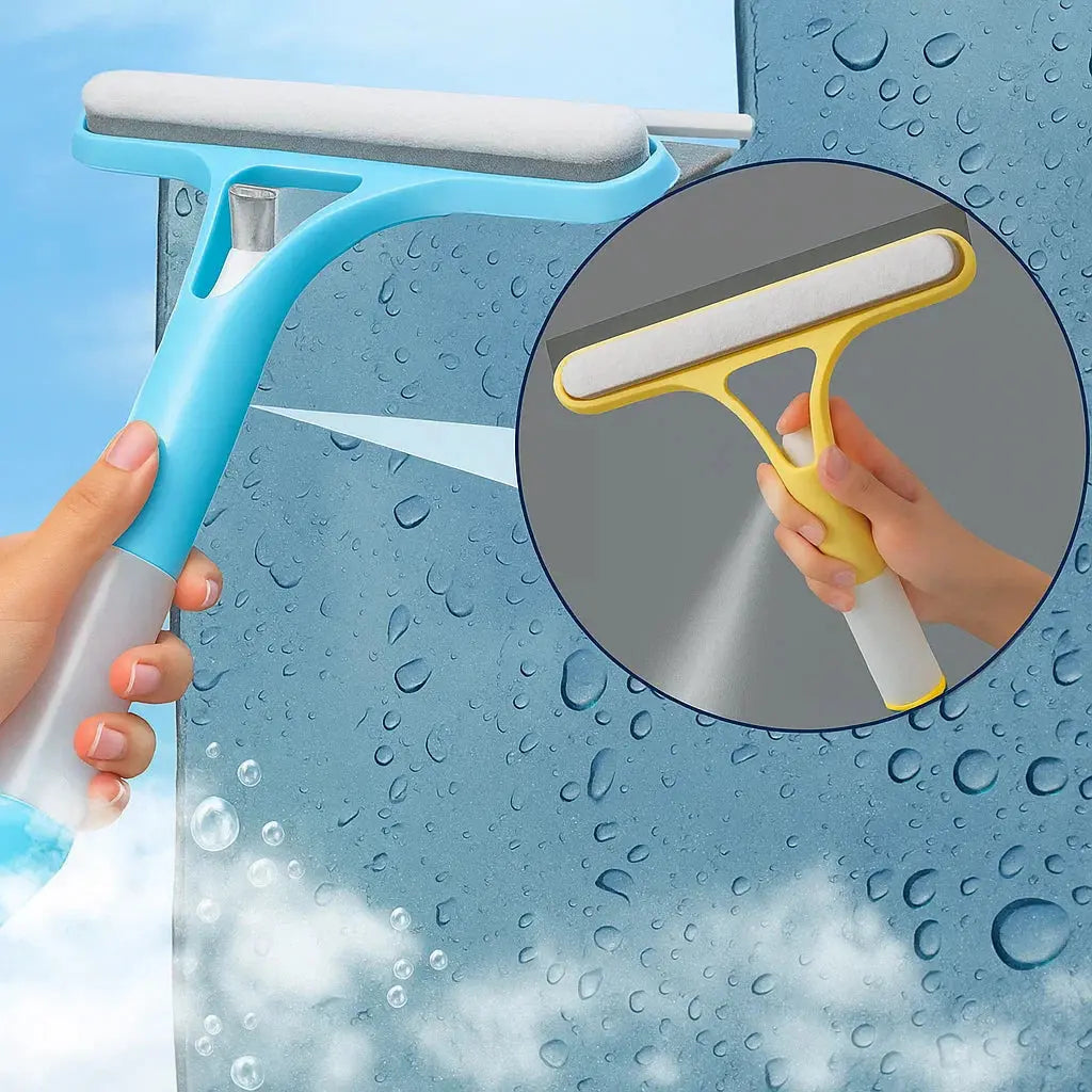 BowLift | 3-in-1 Window Cleaner with Spray Bottle