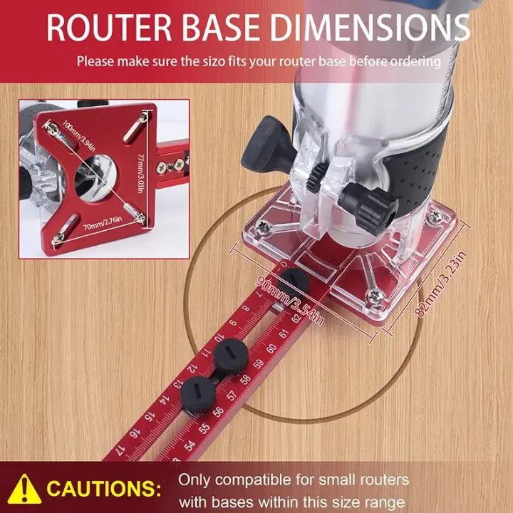 BowLift | 3-in-1 Router Holder – Precise Wood Routing & Drilling