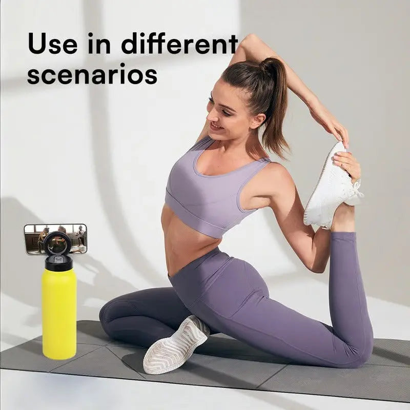 BowLift | 3-in-1 insulated cup with magnetic bottom and phone holder