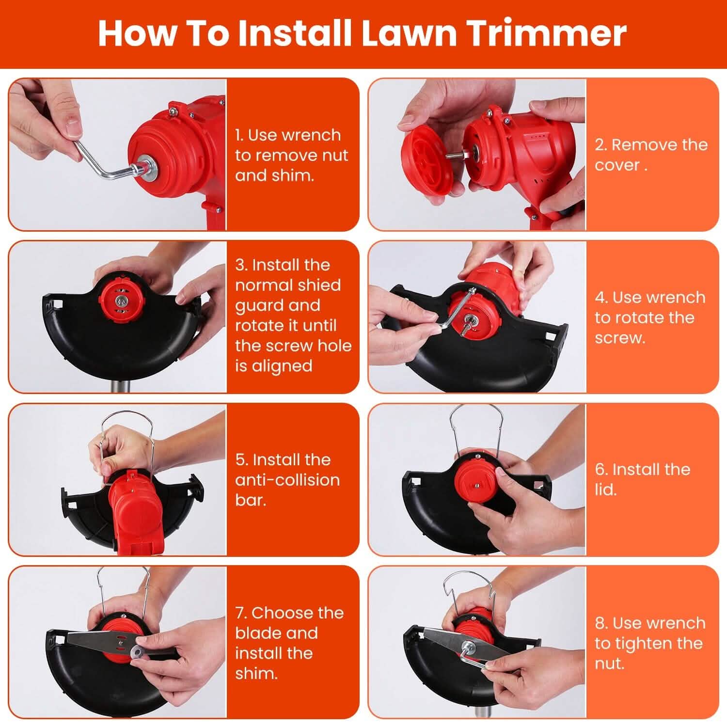 BowLift | 3-in-1 Electric Cordless Lawn Mower Battery-powered Grass Cutter with Wheels Adjustable Head with 2 Pieces 2500mAh Batteries