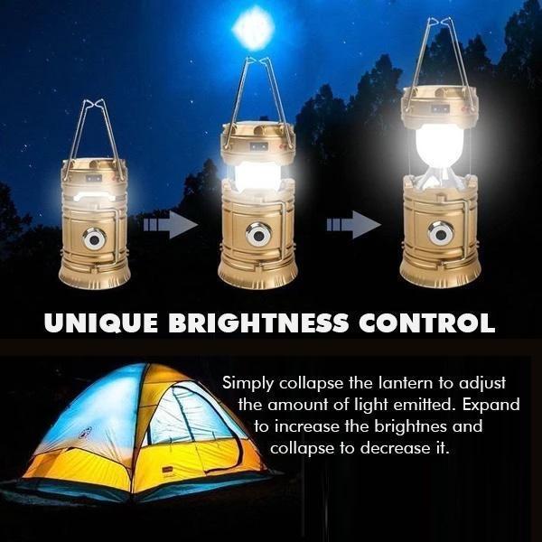 BowLift | 3-in-1 LED Solar Camping Lantern