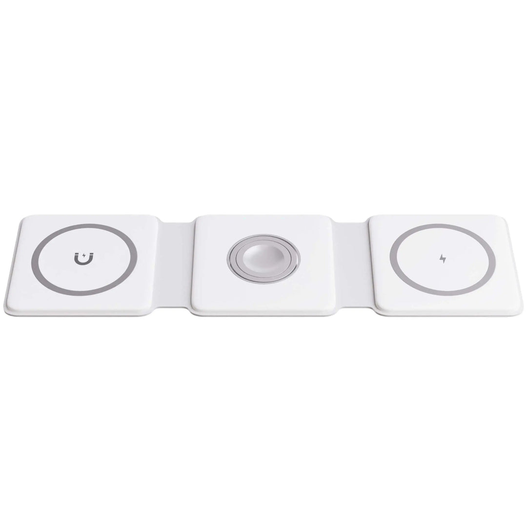 TriCharge Fold – 3-in-1 foldable wireless charging station | Bowlift