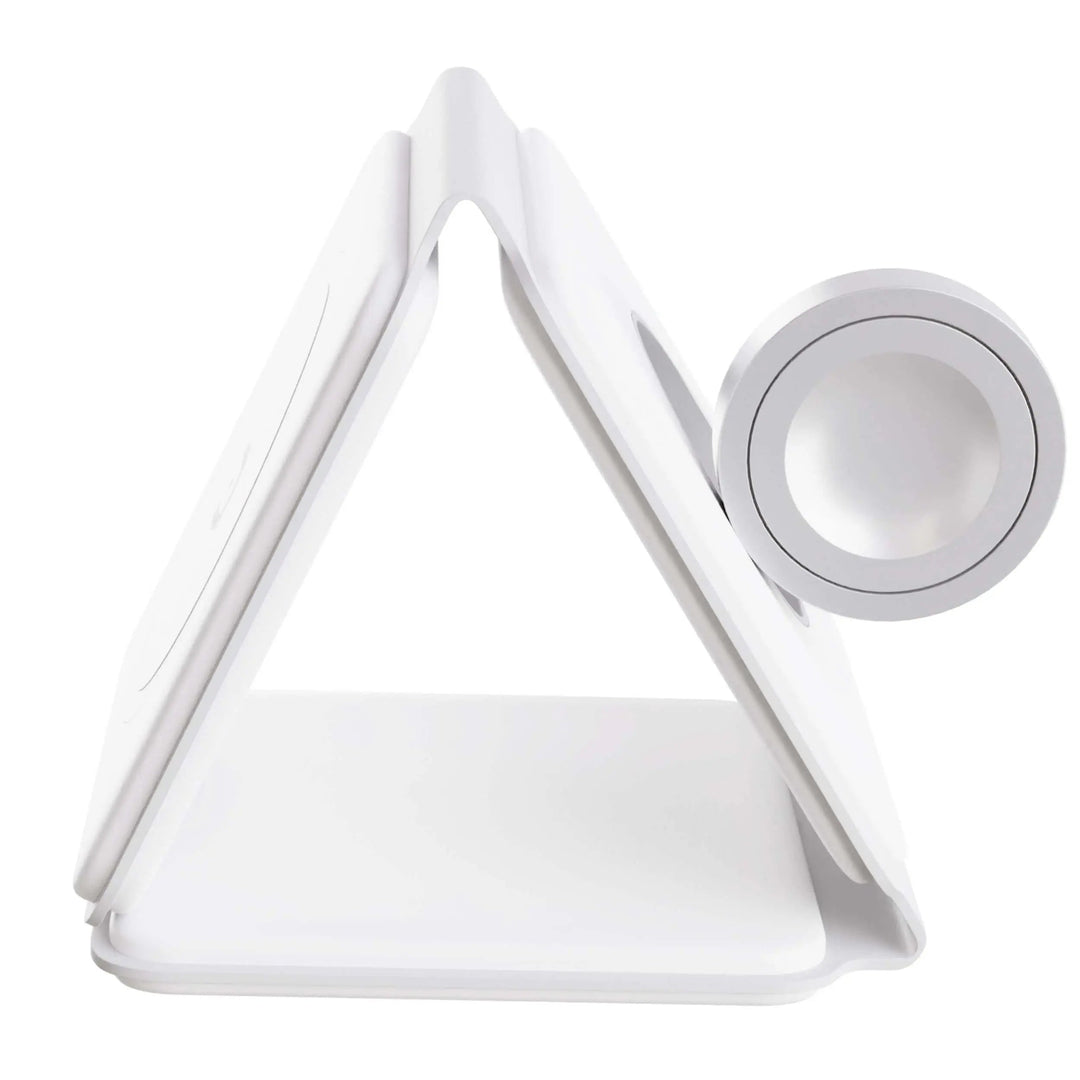 TriCharge Fold – 3-in-1 foldable wireless charging station | Bowlift