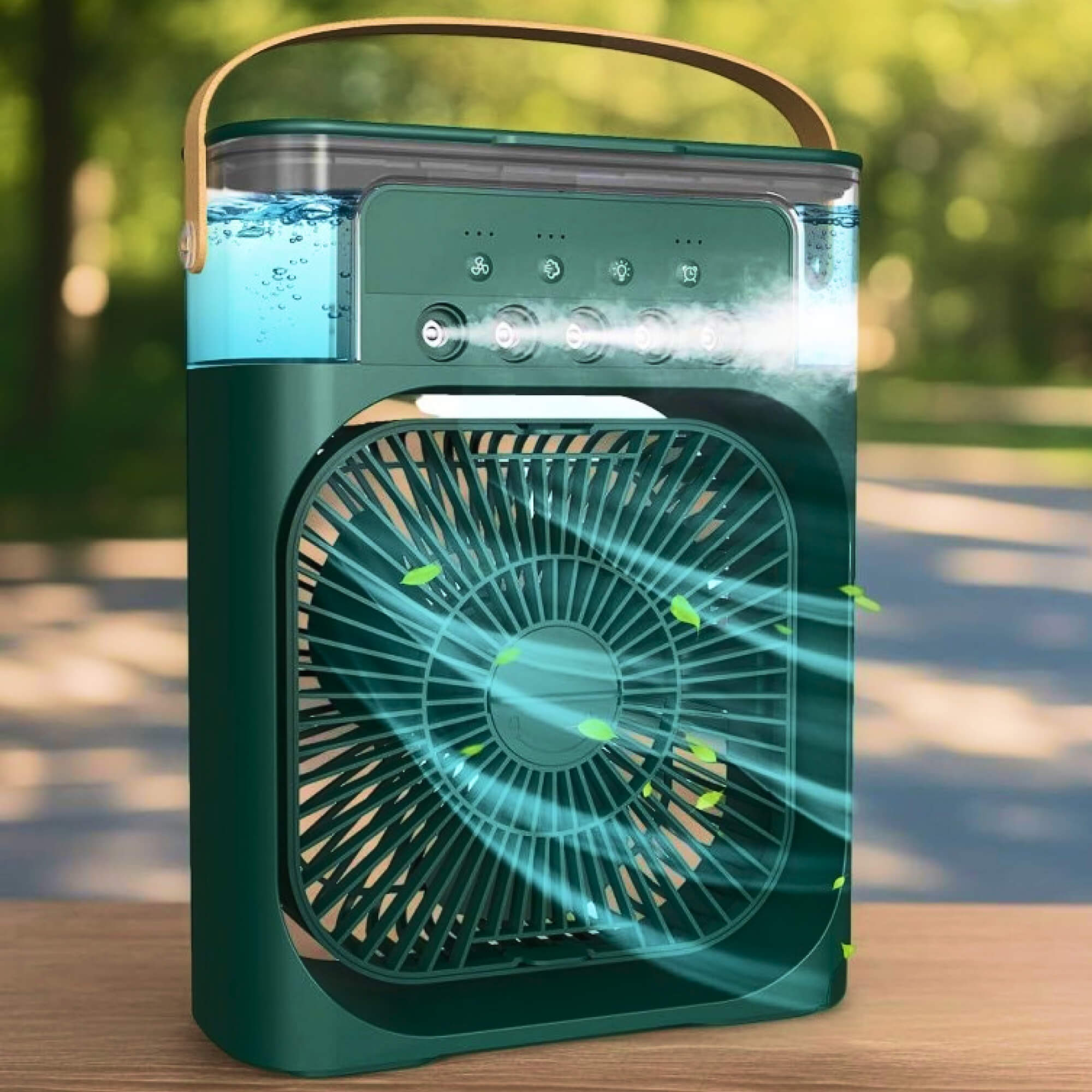 BowLift | 3-in-1 Air Cooler Humidifier | Portable, Adjustable Fan Speeds & Ideal for Bedrooms, Offices & Small Spaces