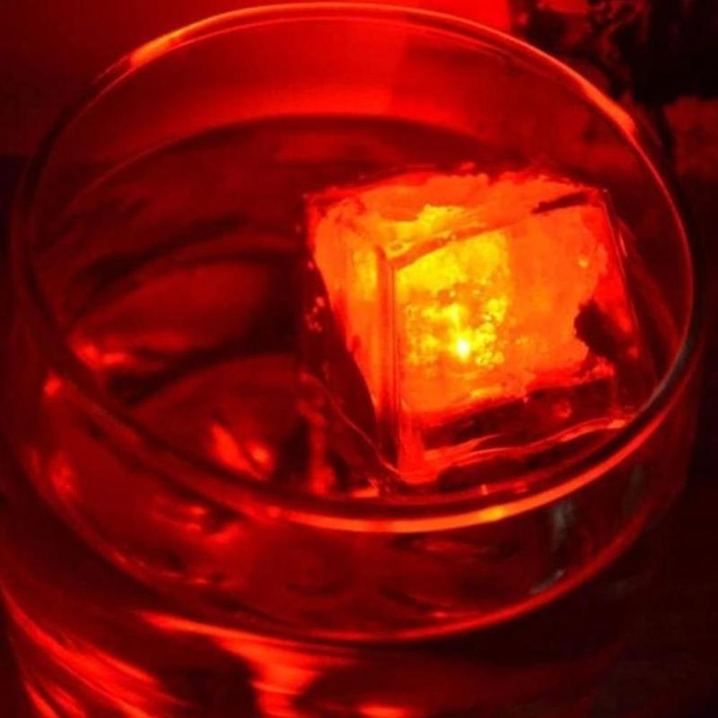 Colorful Water-Activated LED Ice Cubes | Bowlift