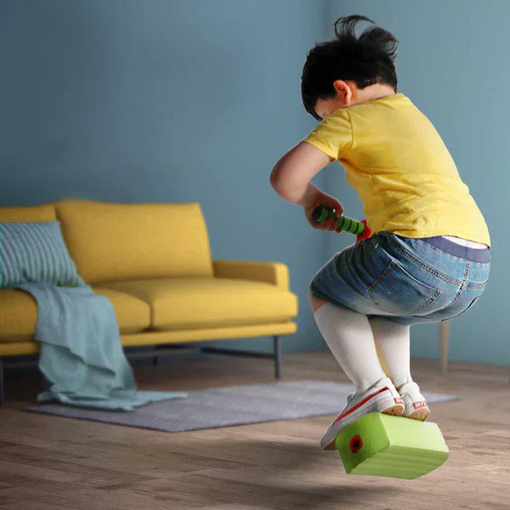 BowLift | Spring Fun Balance Hopper – Safe Foam Pogo Stick for Kids