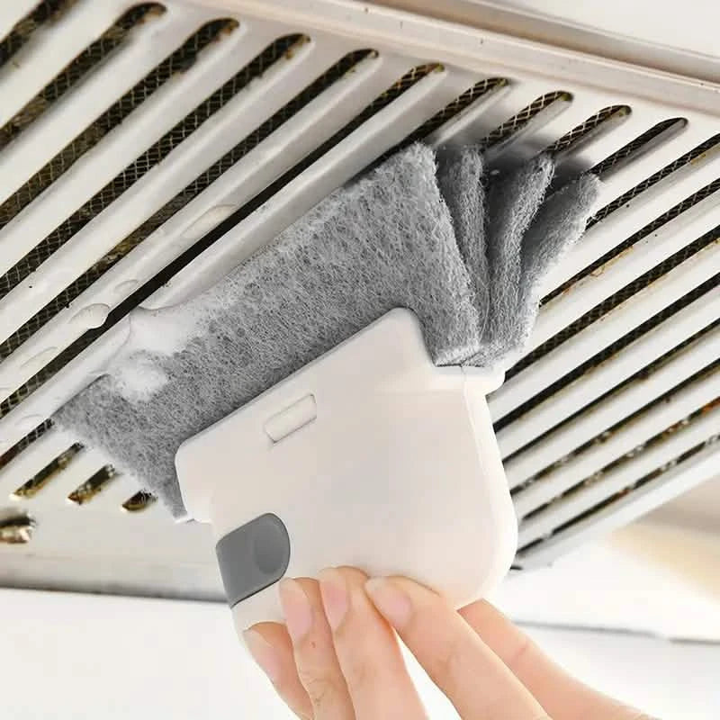 BowLift | 3-Pack: Universal Window and Door Rail Cleaning Brush