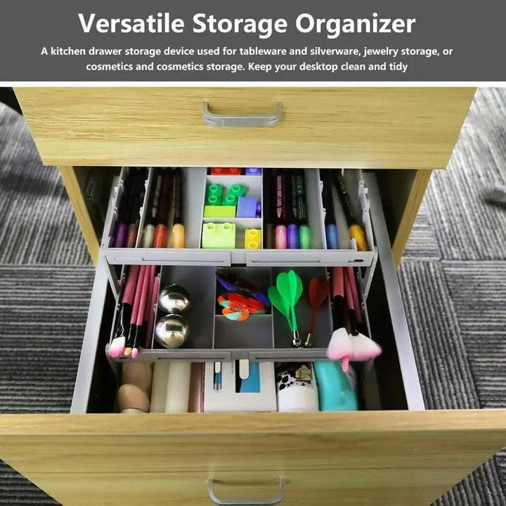 BowLift | 3-tier Smart Drawer Organizer – Makes optimal use of storage space
