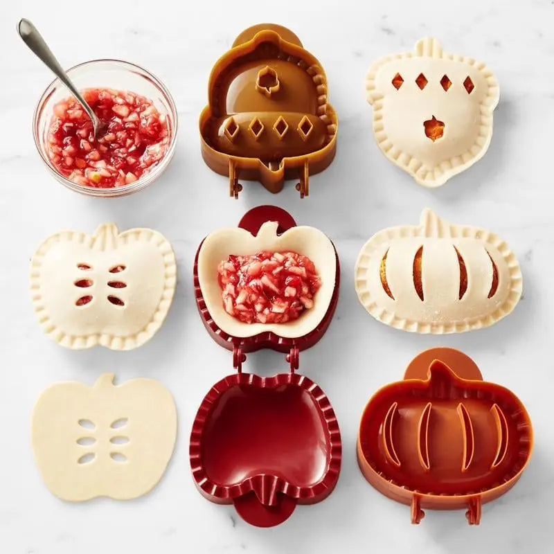 BowLift | 3-piece set dough pocket formers for autumn pastries