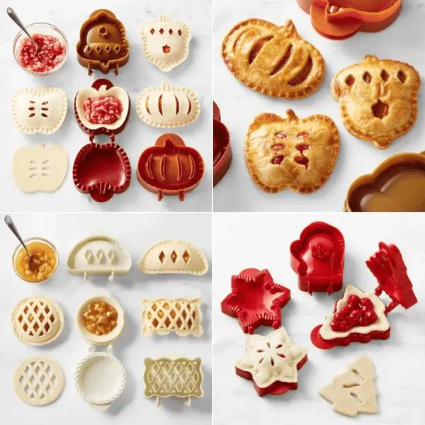 BowLift | 3-piece set dough pocket formers for autumn pastries